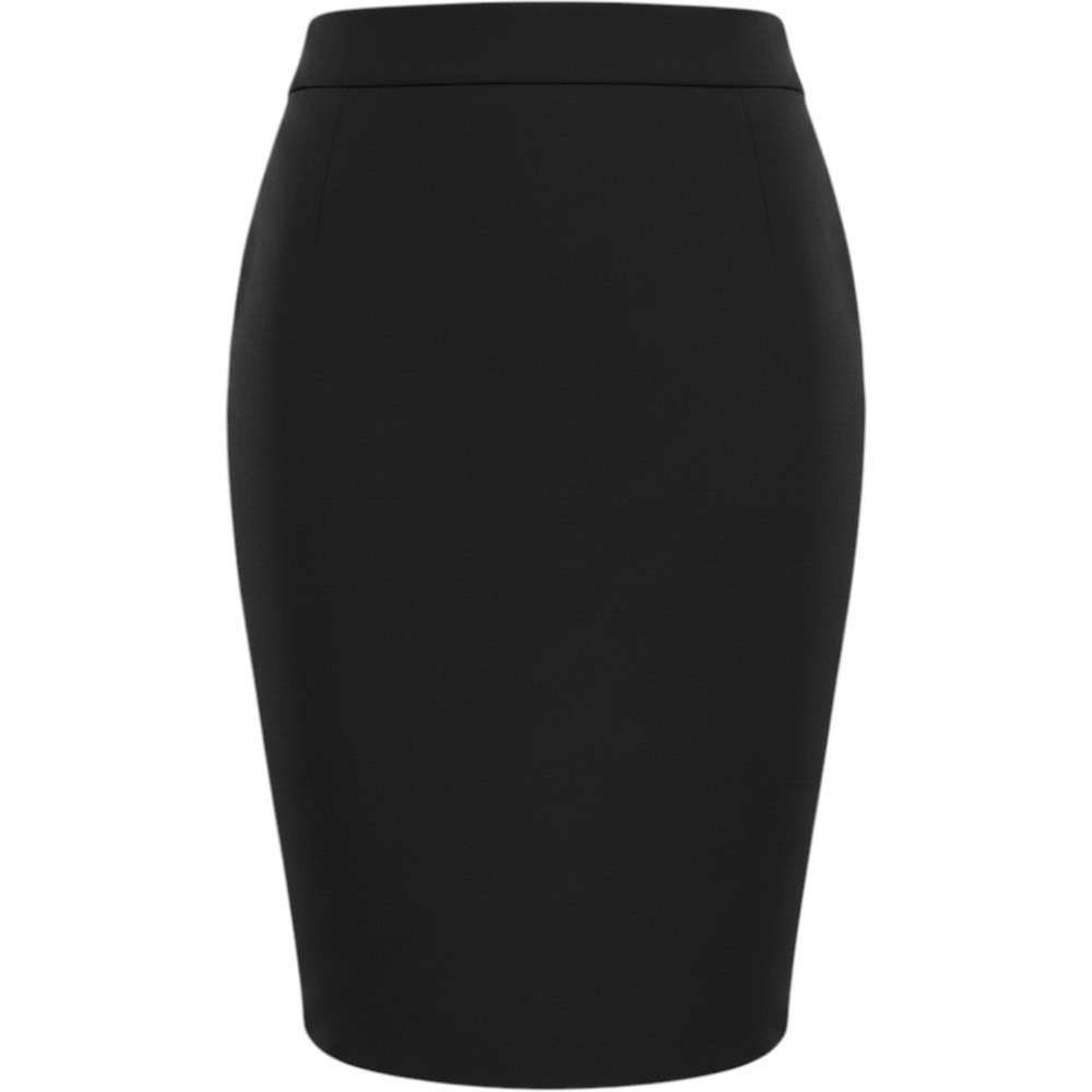 Loft Outlet Womens Black Ponte‎ Knit Pencil Skirt Size S 465524